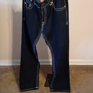Men's True Religion dark denim jeans, size 38